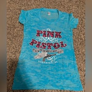 Pink pistol shirt